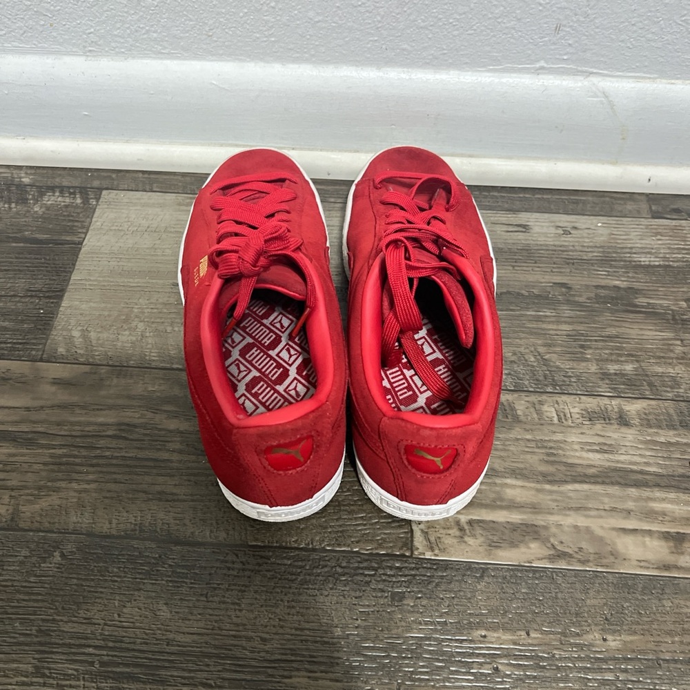 Puma Kids Vibrant Red Sneakers